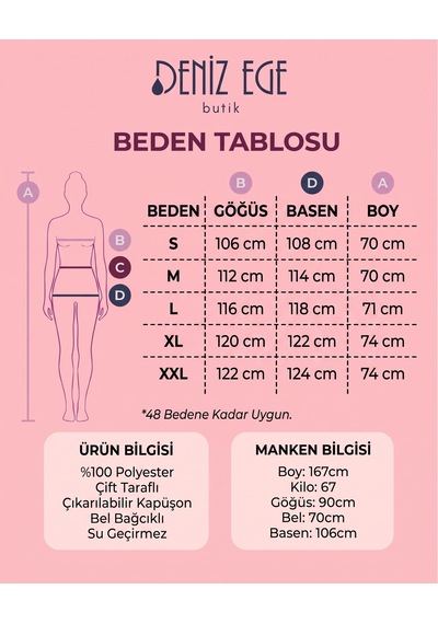 İtalyan Leopar Çift Taraflı Trençkot Haki