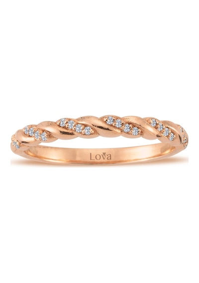 Lova Pırlanta Taşlı Yılankavi Yüzük - 1040299