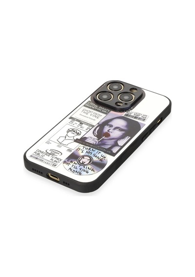 Newface - 541 - iPhone Uyumlu 14 Pro Kılıf Mirror Desenli Kapak - Mirror - Csmo-tex - - 2
