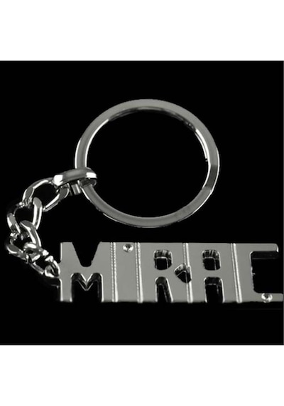 Miraç - 265 - - Kmrsfres - İsimli Anahtarlık Çok Renkli