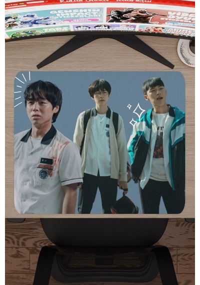 Weak Hero Class - K Drama V5 48x40 Xl Gaming Kauçuk Kaymaz Taban Mouse Pad Fare Altlığı