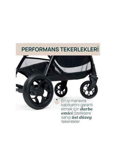 Chicco Glee Bebek Arabası - Uneven Siyah
