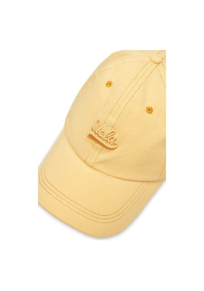 Ucla Fortuno Sarı Baseball Cap Nakışlı - Unisex Şapka Sarı