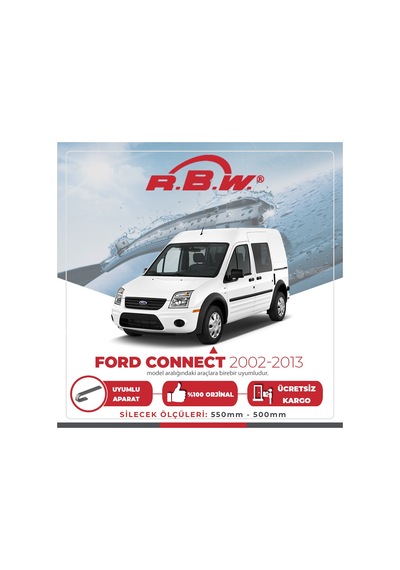 Ford Connect Muz Silecek Takımı (2002-2013) RBW Ford Connect Muz Silecek Takımı (2002-2013) RBW