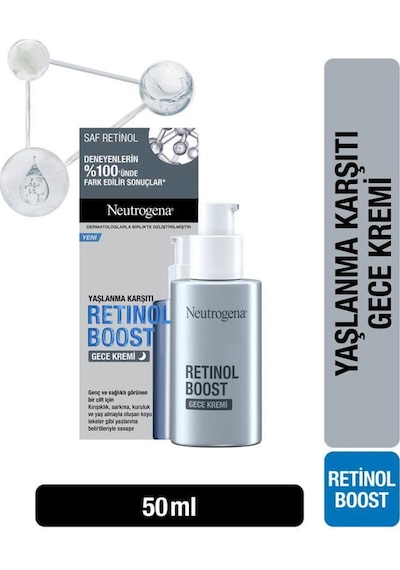 Neutrogena Neutrogena Retinol Boost  Gece Kremi 50 ml