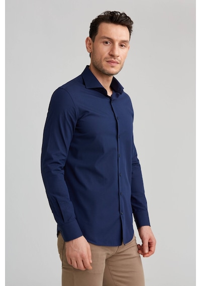 Bisse Bisse Klasik Gömlek Modern Fit U. Kol Yarım İtalyan Yaka Armür Lacivert Gmars0422300101 D39 Lacivert Bisse Bisse Klasik Gömlek Modern Fit U. Kol Yarım İtalyan Yaka Armür Lacivert Gmars0422300101 D39 Lacivert