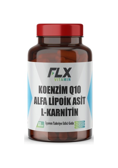 Flx Koenzim Alfa Lipoik L-Karnitin Coenzyme Q10 60 Tablet