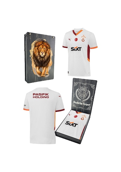 Gsstore Galatasaray 2024/25 5 Yıldızlı Beyaz Deplasman Forma Aslan Baskılı Hediyelik Ahşap Kutulu Beyaz - Kırmızı - Siyah Gsstore Galatasaray 2024/25 5 Yıldızlı Beyaz Deplasman Forma Aslan Baskılı Hediyelik Ahşap Kutulu Beyaz - Kırmızı - Siyah