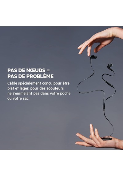 Rockstar Usb-c Girişli Silikonlu Kulak İçi Kulaklık, Tangle-free, Siyah