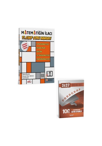 Acil 2027 11. Sınıf Matematiğin İlacı Maarif Model Soru Bankası Çözümlü+anla Kazan Paragraf