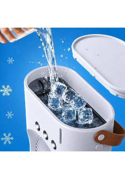 Carboon Dd5003 Sprey Fan Buharlı Işıklı Vantilatör