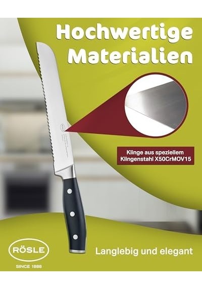 Tradition Ekmek Bıçağı 12107 - Paslanmaz Çelik 20 Cm