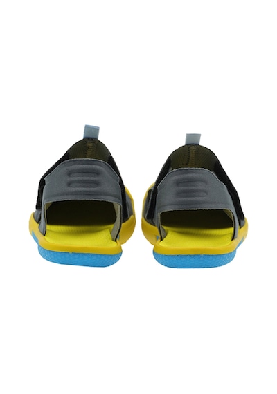 Panço Unisex Çocuk Cırt Cırtlı Gri Sandalet