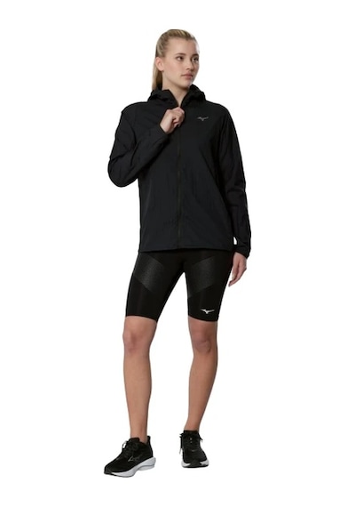Mizuno Tech Light Crop Top Kadın Tişört Siyah Çok Renkli
