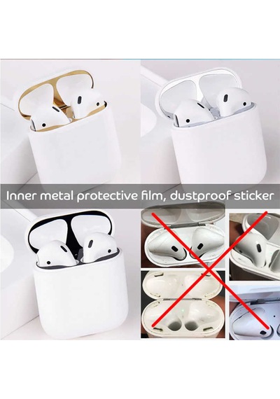 Zore Airpod Kir Önleyici Sticker Gold