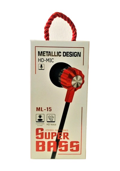Ml-15 Kablolu Kulakiçi Kulaklık