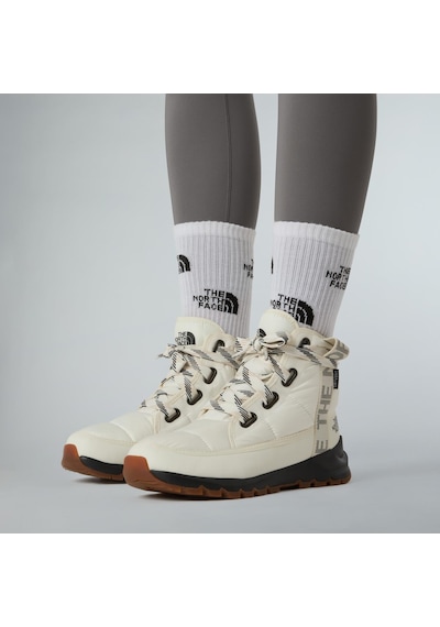 The North Face Kadın Thermoball Lace Up Luxe Su Geçirmez Bot Nf0a817wq4c1 Beyaz