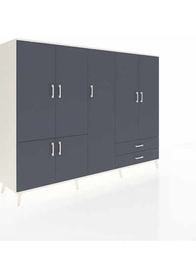 Hyperion Dolap 12 Raflı 2 Çekmeceli 7 Kapaklı 220x44x163 Aytaşı-a Aytaşı-antrasit Hyperion Dolap 12 Raflı 2 Çekmeceli 7 Kapaklı 220x44x163 Aytaşı-a Aytaşı-antrasit