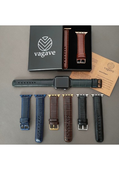 Vagave Apple Uyumlu  Watch Deri Kordon 38 40 41 42 44 45 MM (497145552)