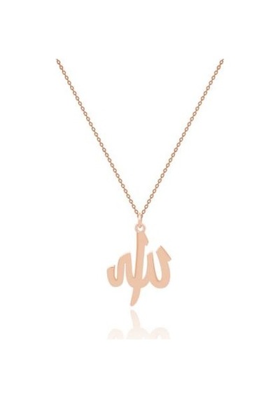 Diamond Line-Gülaylar - Pembe Altın 14 Ayar Dualı Kolye N11.24975