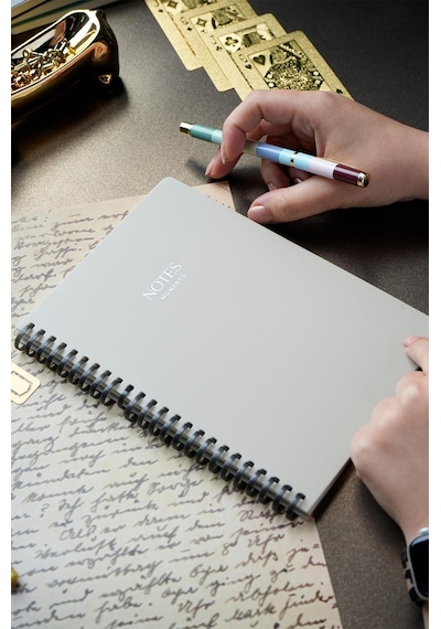 Sylcon Sp.defter. Pp 80 Gr. Ivory, A5 . Yap.çizgili .bej Bej
