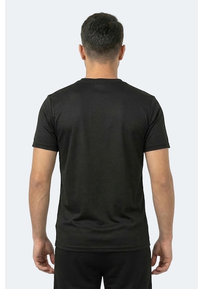 Slazenger Kayda Erkek Siyah Tişört