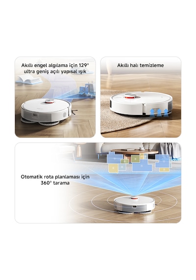 Xiaomi Robot Vacuum S40 Pro 15.000 Pa Robot Süpürge