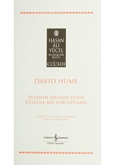 İnsanın Anlama Yetisi Üzerine Bir Soruşturma