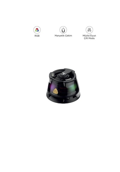 Torima D39 Manyetik RGB Işıklı Telefon Tutucu Mini Bluetooth Hoparlör