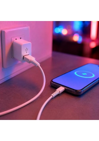 Nova Series Hp-nyk003 Usb-a To Micro Usb 3.1a Hızlı Şarj Ve Veri Transfer Kablosu 1 Metre Micro Usb Destekli Android Cihazlar Powerbank Ve Hoparlörler İle  Beyaz