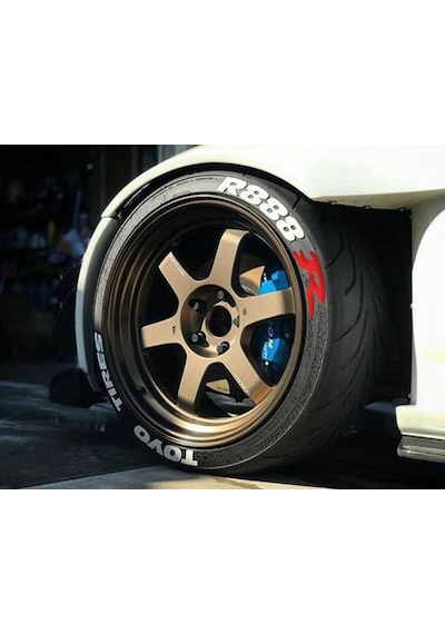 Lastik Yazısı Toyo Tıres R888 R 1.Sınıf Kalite Stıker