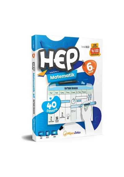 2027 6. Sınıf Haftalık Hep Matematik 40 Deneme |İsmail Begit