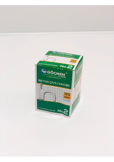 No:2 Kroşe 100 Adet ( 1 kutu )