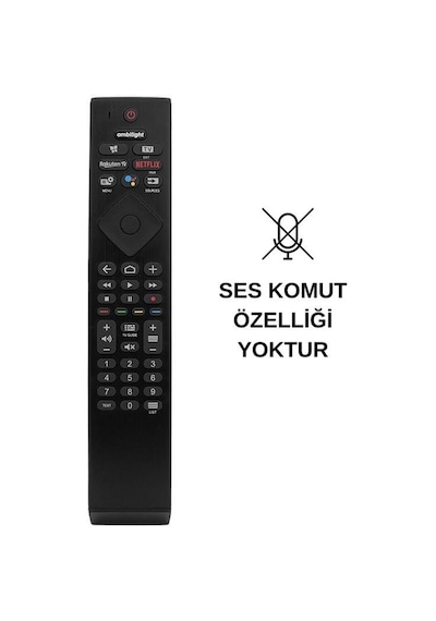 Phılıps Ykf474-b003 Uyumlu Led Tv Kumanda - Ses Komutsuz