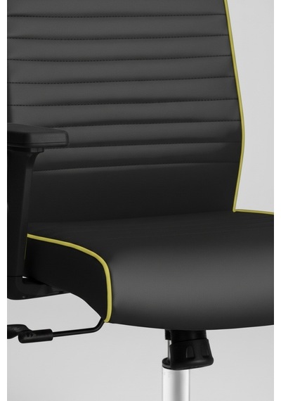 Upstyle Zirve Deri Ergonomik Çalışma Ve Yönetici Koltuğu Siyah/sarı Siyah / Sarı Biye Upstyle Zirve Deri Ergonomik Çalışma Ve Yönetici Koltuğu Siyah/sarı Siyah / Sarı Biye