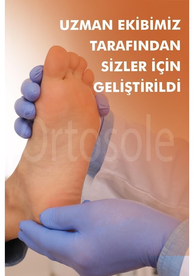 Active Team OS200 Topuk Dikeni Düz Tabanlık İç Basma Önleyici Kemer Destekli Plantar Fasiit İç Tabanlık