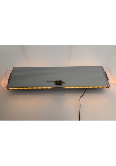 Otokurtarıcı Tipi Işmakınası&traktör Tepe Lambası 100 Cm 42 Ledli 12 V Uzaktan Kumanda