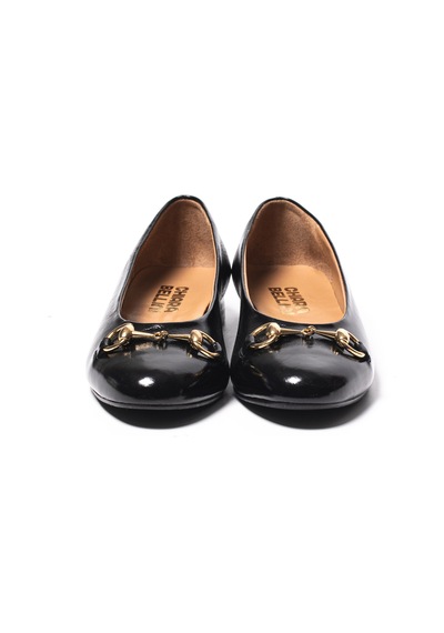 Patent Leather Black C07 Babet Kadın Diğer 69 32 V1 Chiara Bellini Patent Leather Weinkled Siyah