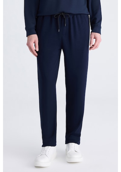 D's Damat Ds Damat Regular Fit Lacivert Düz Rayon Eşofman Alt 4hce34702170m 101