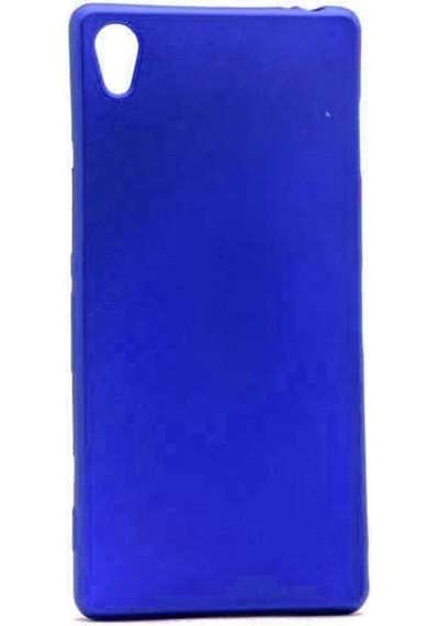 Sony Xperia Z2 Kılıf Zore Premier Silikon Kapak Saks Mavi