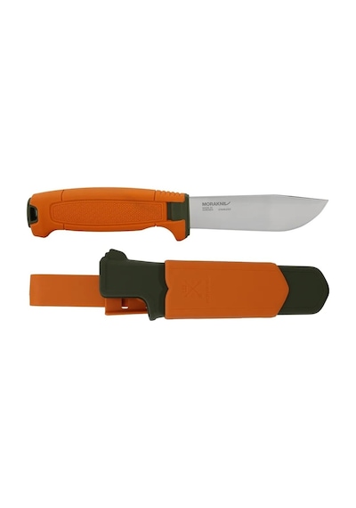 Morakniv Hunting Amberg Full Flat S - Mora Kamp Bıçak Turuncu