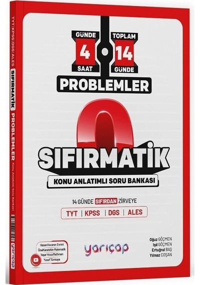 Yarı Çap Yks Tyt Problemler Sıfırmatik Konu Anlatımlı Soru Bankası Yarı Çap Yayınları