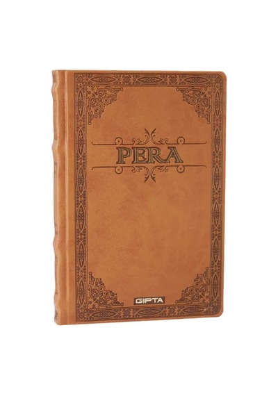 Pera Defter Çizgisiz 17x24 - Taba