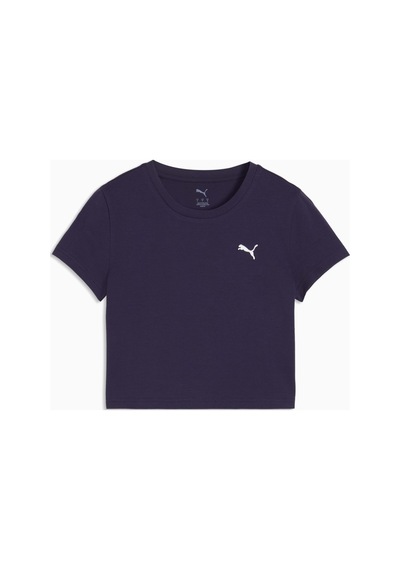 Puma Wardrobe Essentials Kadın Mor Tişört 629745-64