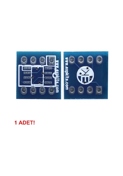 5 Adet Soıc8 To Dıp8 Smd Çevirici Pcb Sop8 Elektronik Devre Kart