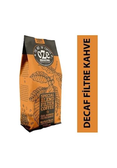 Oze Decaf Filtre Kahve 250G Çekirdek