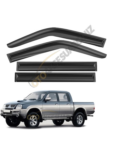 Cam Rüzgarlığı Fermeq Mugen Mitsubishi L200 2000-2006 4lü