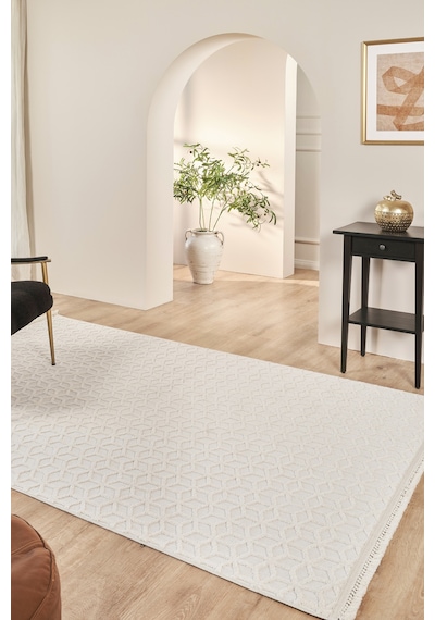 Kaşmir Halı 7/24 İskandinav Vinter 80x150 Cm Bej