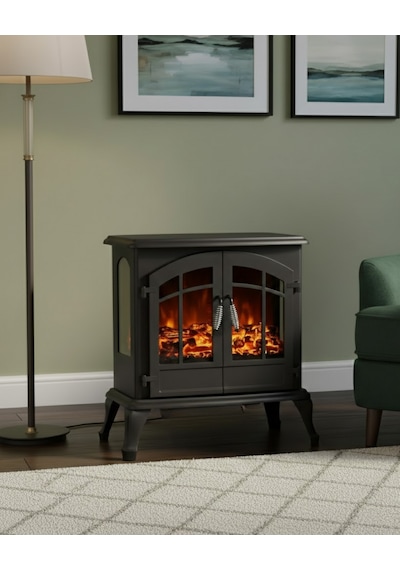 Reyo Stove Babil Isıtıcılı Çift Kademe Dekoratif Elektrikli Şömine