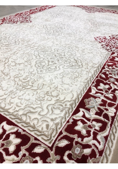 Saray Halı Vizyon 12492 Lj-1 Kırmızı Beyaz 4 M2 Halı !